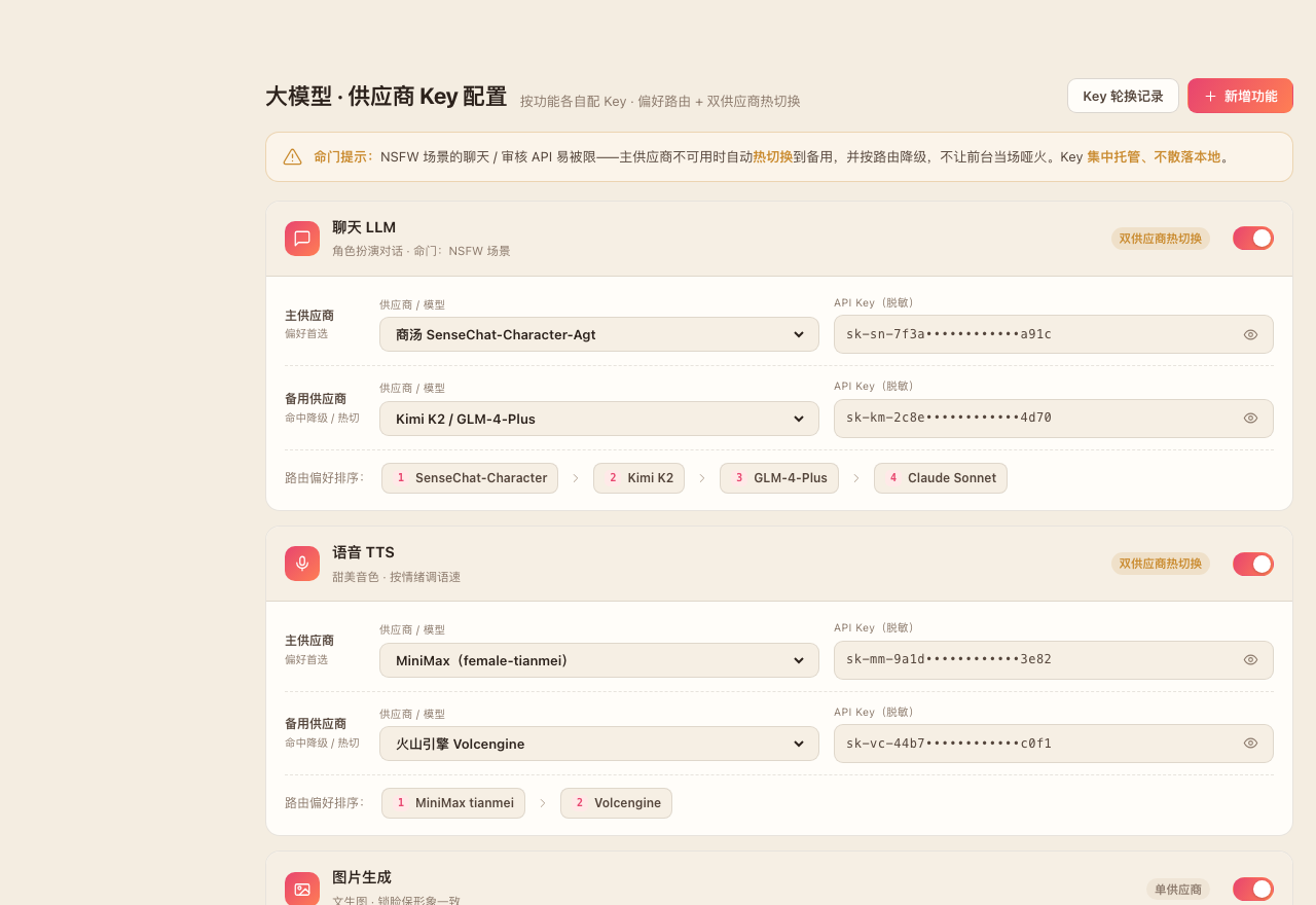 大模型Key配置